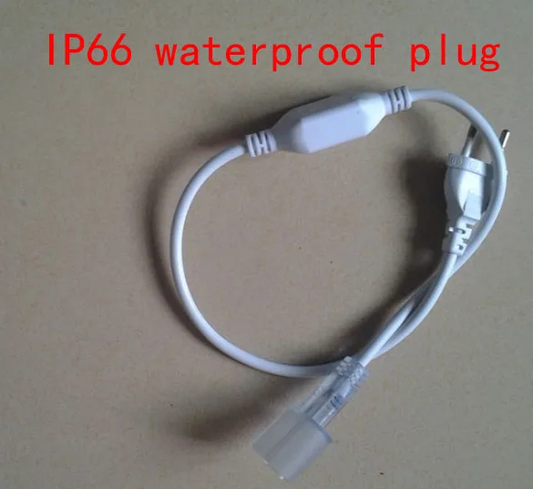 Светодиодный гибкий неоновый шнур питания Соединительный 2 фусветодиодный