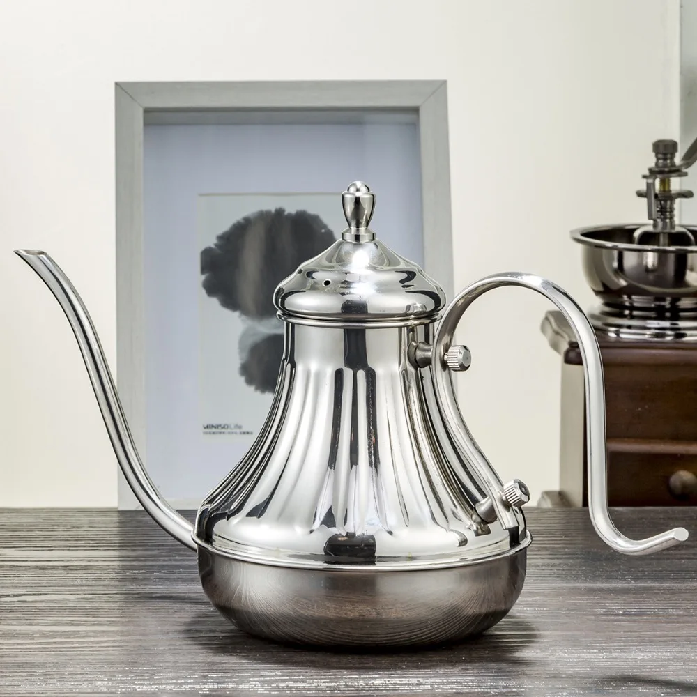 

Stainless steel goosenech spout kettle/coffee drip kettle pot/stainless steel coffee pot with high quality and bottom price