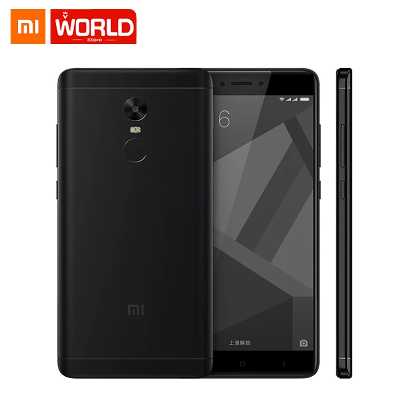Оригинальный Xiaomi Redmi Note 4X Мобильный телефон 5 "FHD 4 ГБ Оперативная память 64