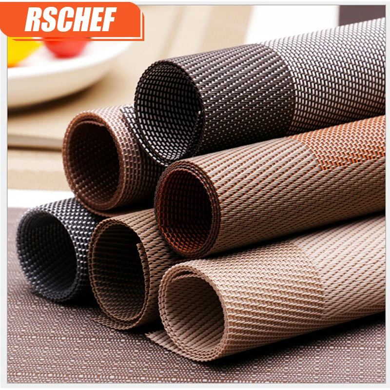 ПВХ Охрана окружающей среды Западный Настольный коврик для ресторана