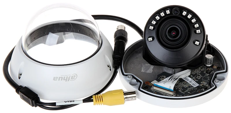 HD1080P Dahua HDCVI Камера 4MP DH-HAC-HDBW2401EP ИК купольная аудио безопасности CCTV расстояние 50 м