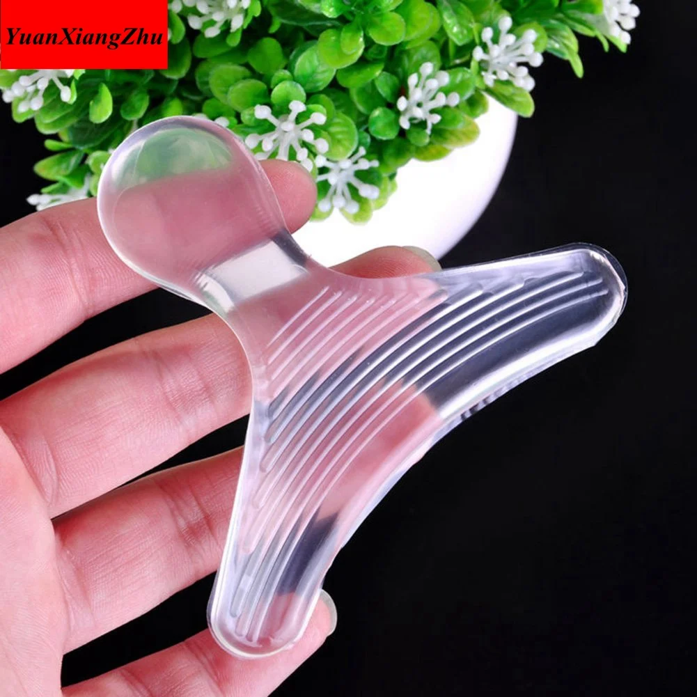 

1 Pair Soft Silicone Insert Heel Liner Grips Silicone Gel Heel Protector High Heel Comfort Pads Feet Care Accessories