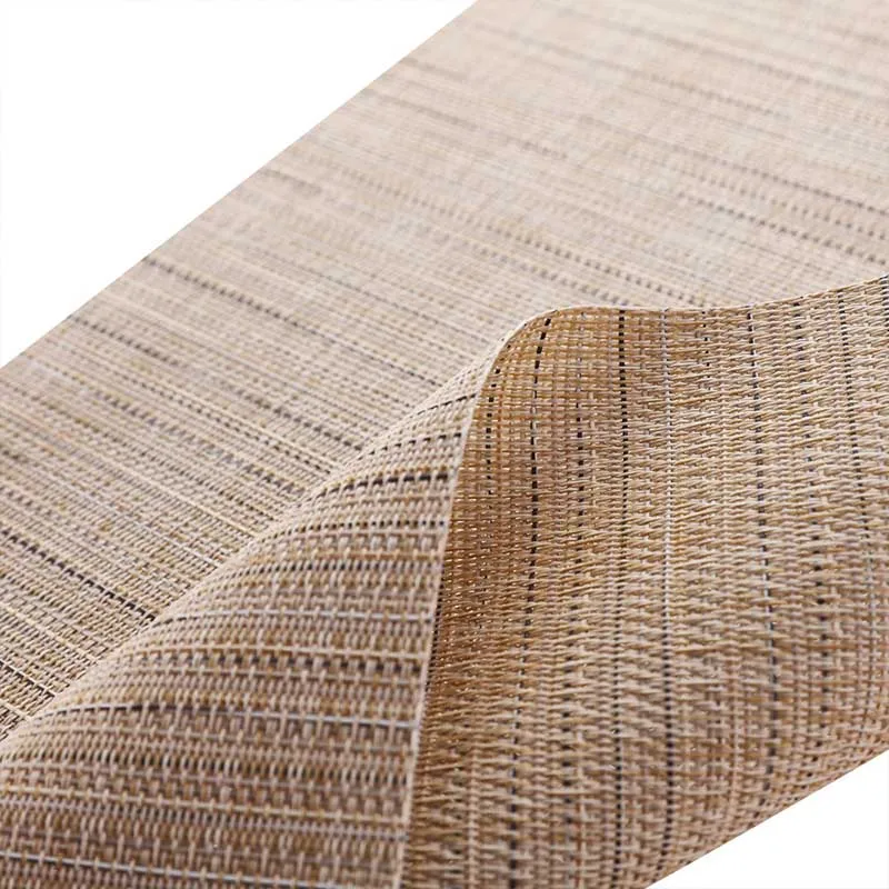 Нескользящие коврики обеденные Настольный коврик с соломенным переплетением