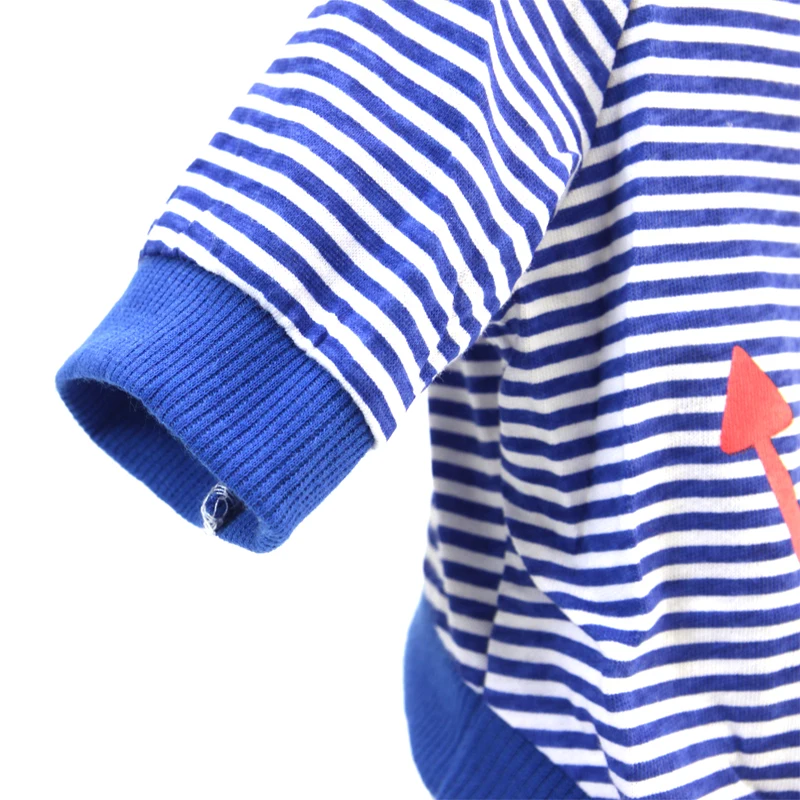 DRESSPET собака рубашка для маленьких собак высокое качество темно XS L синий/красный