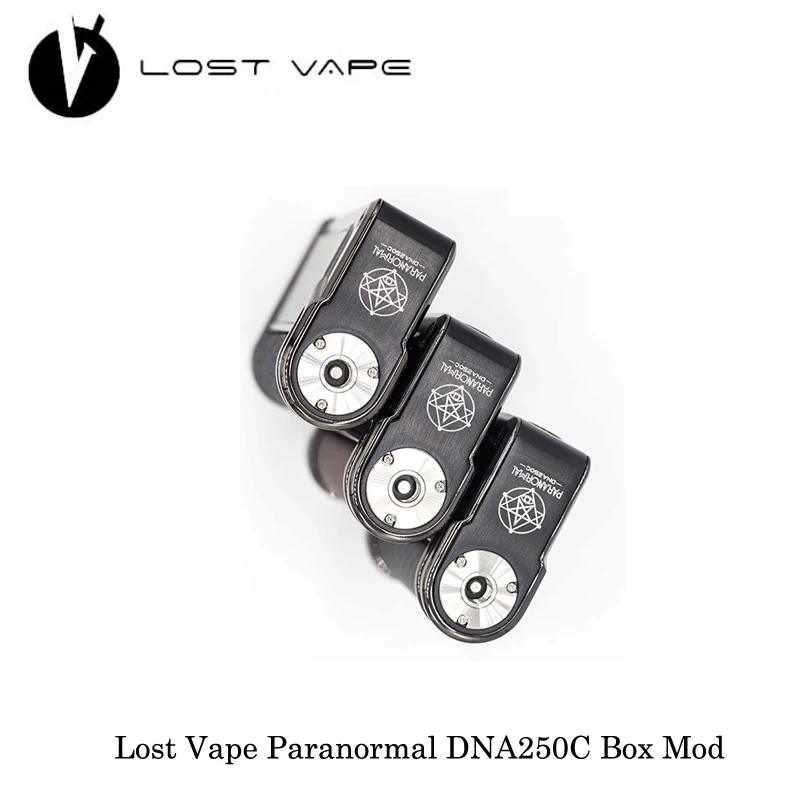 Электронная сигарета оригинал LOST VAPE PARANORMAL DNA250C LostVape DNA250 200 Вт Replay коробка mod