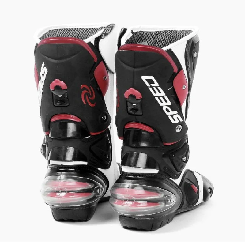 Мотоциклетные ботинки защита ног высокоскоростные профессиональные байкерские