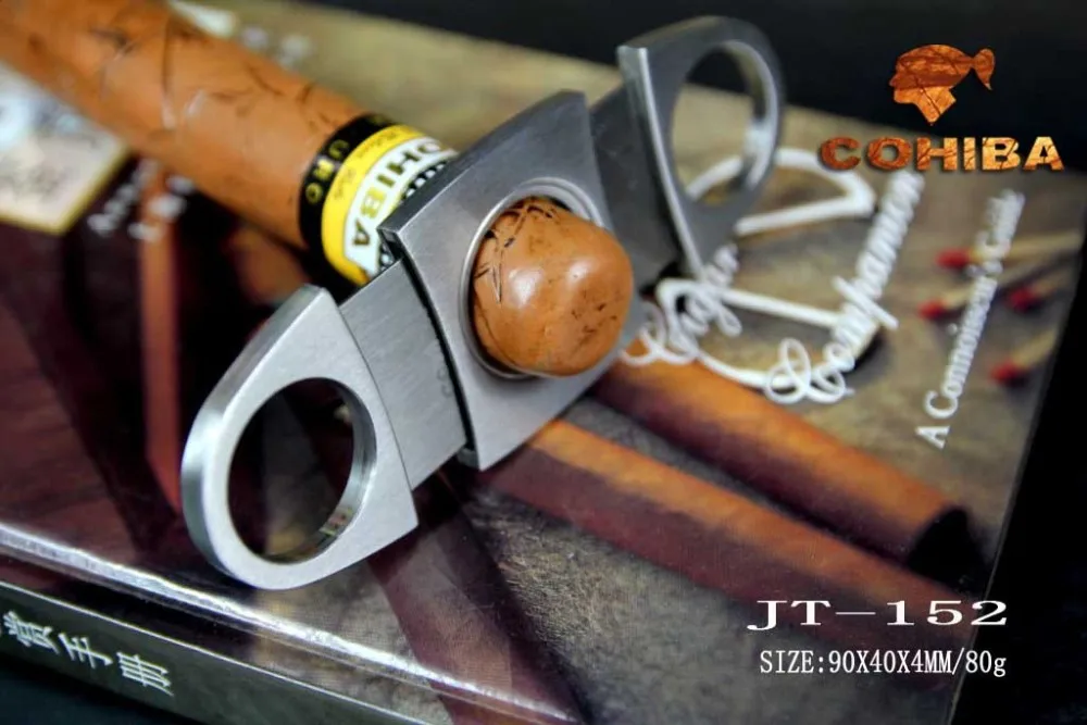 Cohiba сигарный резак ультра-тонкий из нержавеющей стали карманный нож Zigarre сигаретный нож кубинская курительная гильотина инструменты Charutos