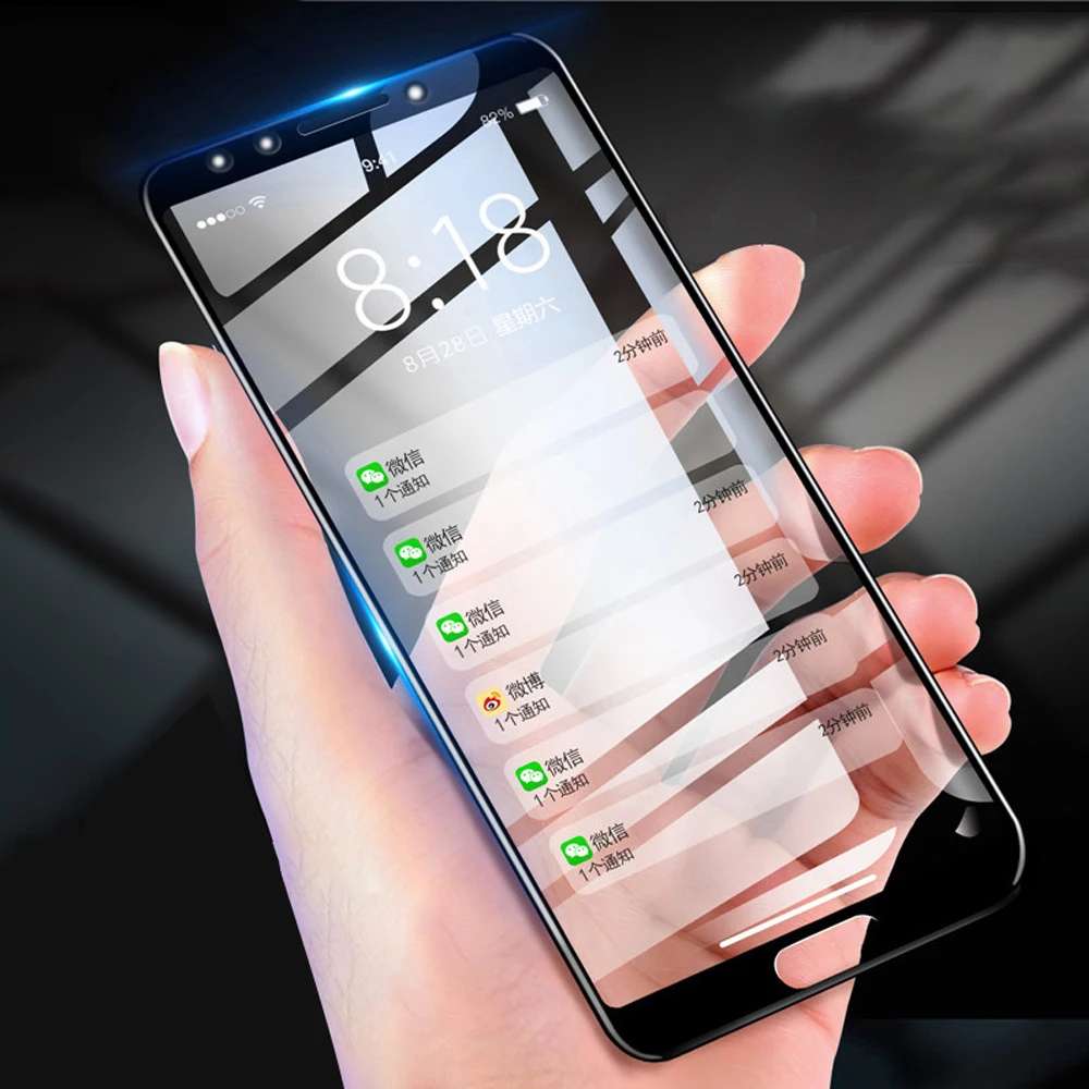 Стекло для huawei Honor 7C, закаленное стекло, полное покрытие экрана, защитная пленка, закаленное стекло для huawei Honor 7c Pro