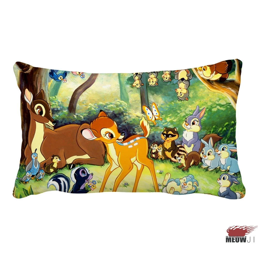 Bambi многоразмерный прямоугольный чехол для подушки - Цвет: J