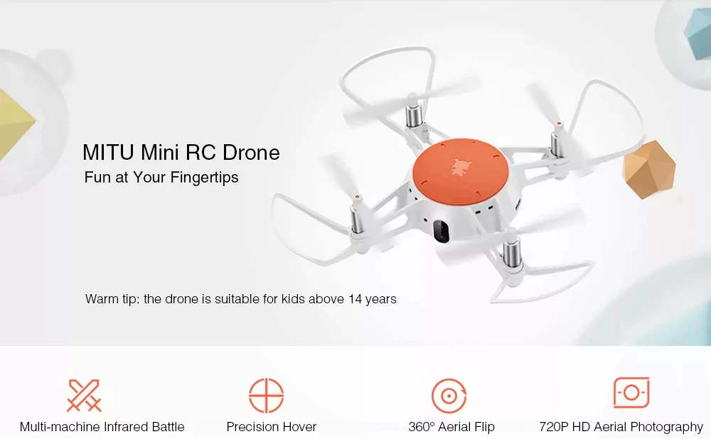 Xiaomi Mitu мини самолет умный пульт дистанционного управления летательный аппарат Дрон 5 ГГц Wifi HD FPV 720P Vedio телефон приложение управление