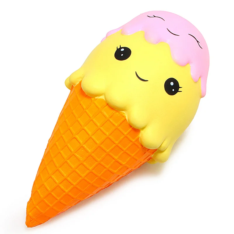 22 см 150 г Jumbo Squishy красочный ролик для мороженого медленно поднимающийся мягкий