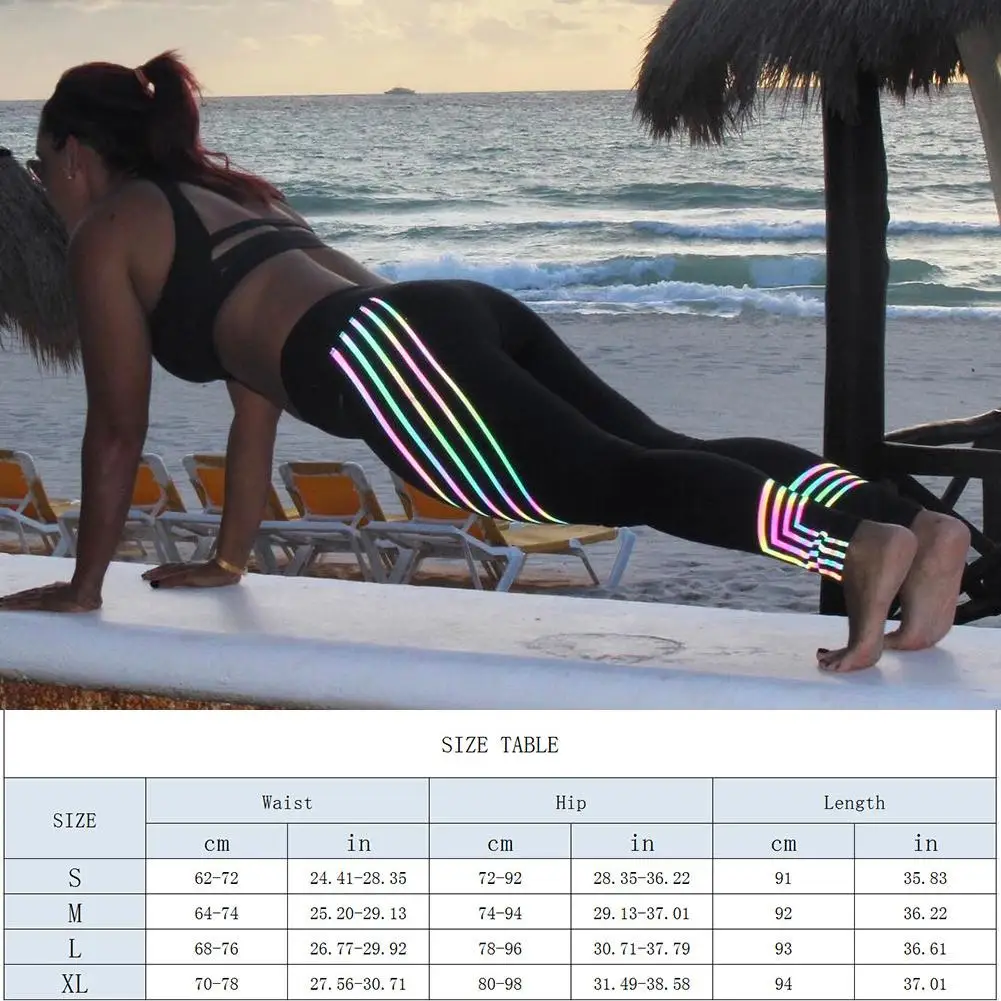 

Women Yoga Pants Tracksuit Fitness Sports Yoga Leggings For Running Pants Slim Fit Elastic Waist Tights Gym Clothes Sportswear