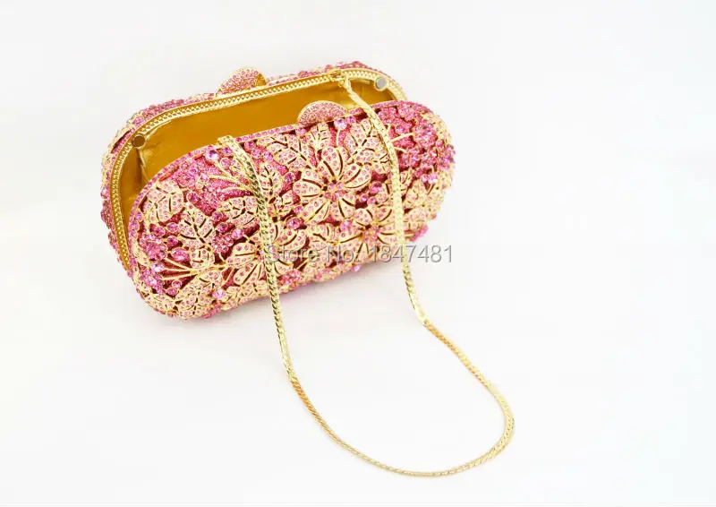 LaiSC Роскошная обувь с украшением в виде кристаллов вечерняя сумочка клатч