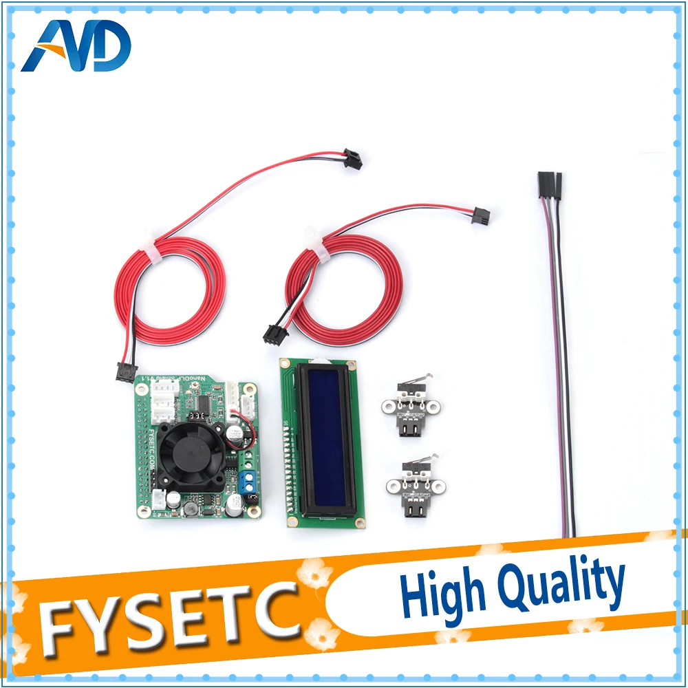 NanoDLP щит V1.1 плата расширения с DRV8825 контролируется MOS + LCD1602 I2C 1602 ЖК экран модуля 2