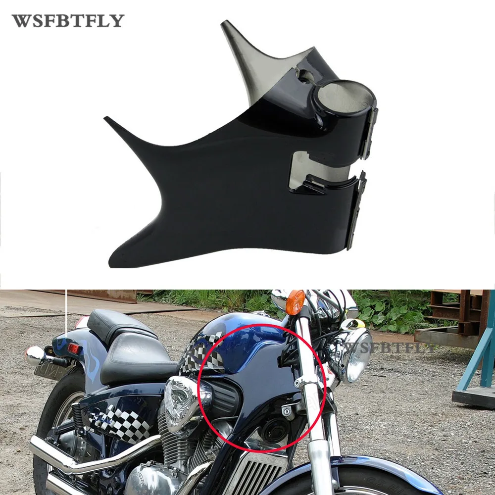 Рама Шейная Крышка для Honda Shadow VT600 VT 600 VLX STEED400 МОТОЦИКЛ ABS пластик новый