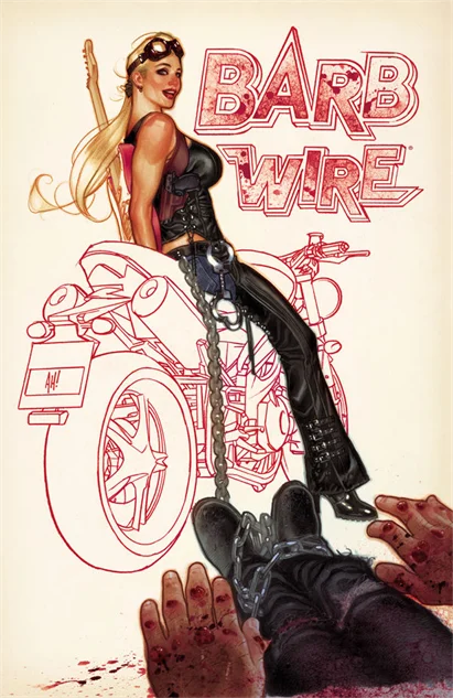 Barb Wire Comics Cover Wallpaper Poster Decorative DIY Wall Canvas Painting Stickers Home Posters Bar Art Cool Decor Gift | Дом и сад