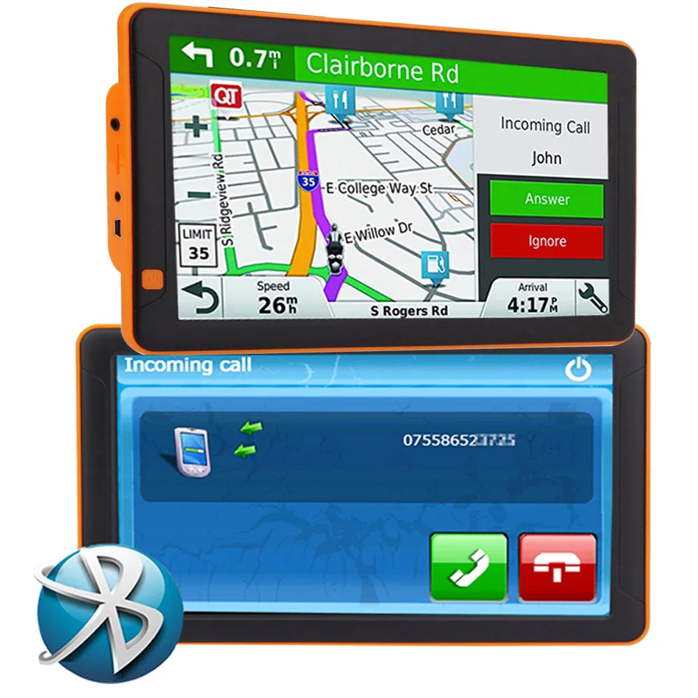 Автомобильный gps-навигатор 9 дюймов, Bluetooth, AVLN, Туристический навигатор, навигатор для грузовиков, навигатор, Navitel,, новейший mapsatellite, gps, исследуемый