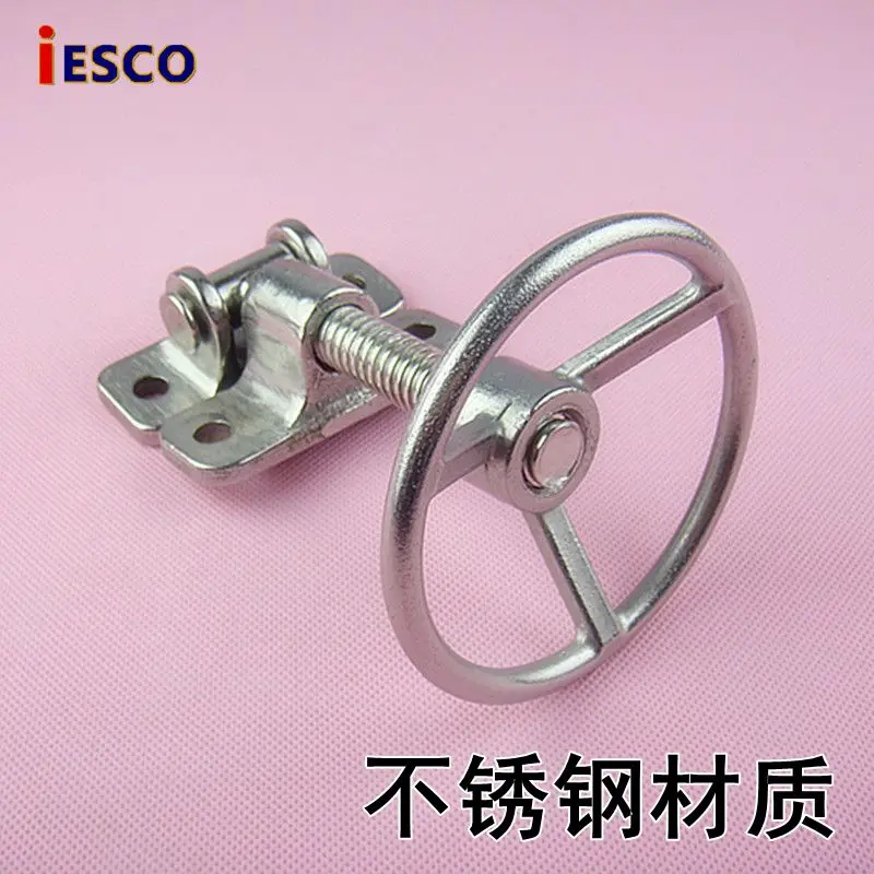 

IESCO stainless steel hand wheel hinge oven handle oven disc handle cold storage oven oven door lock