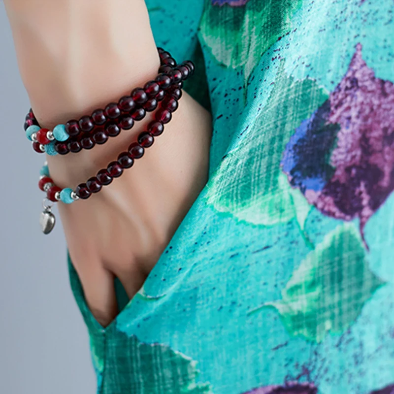 Плюс размер футболка с коротким рукавом принтом летнее платье для женщин