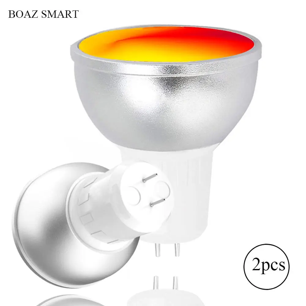 Умная Светодиодная лампа Wi-Fi миниатюрная многоцветная Лампа точечный светильник