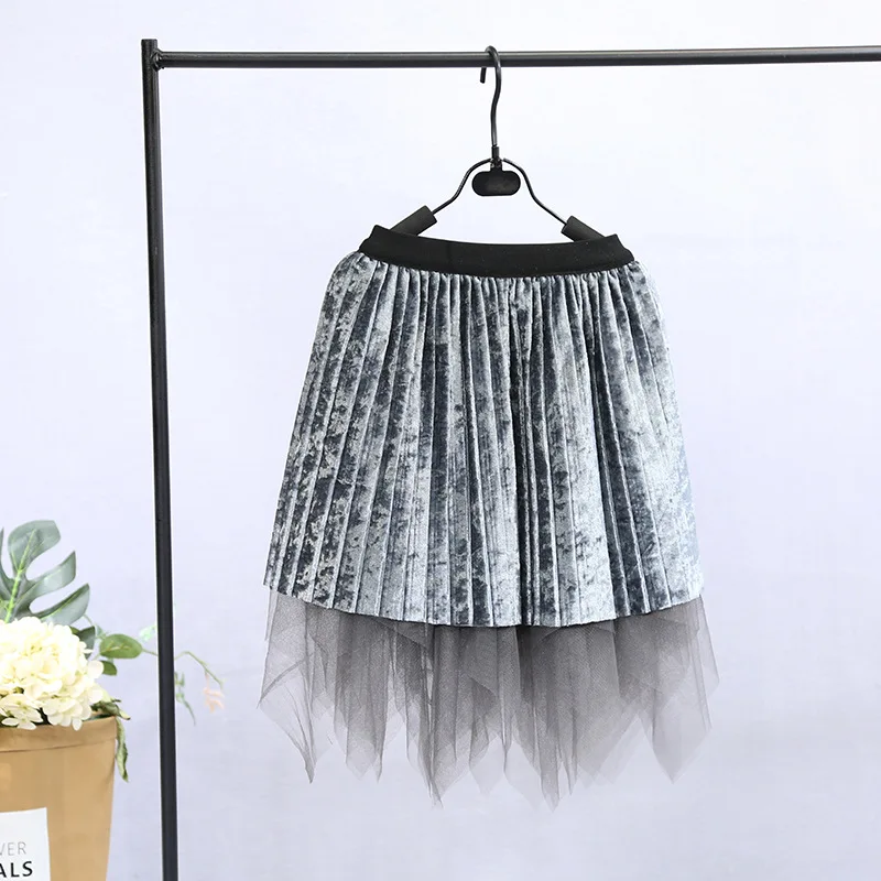 2018 новая зимняя детская одежда для девочек необычная с обеих сторон бархатная