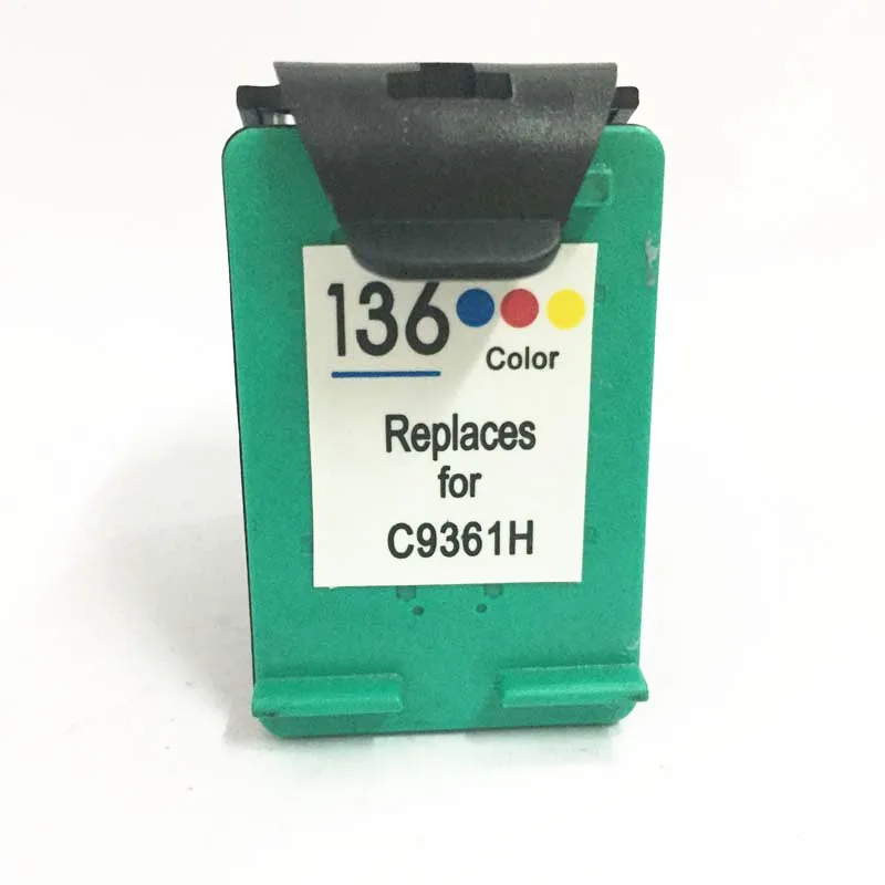 Сменный чернильный картридж einkshop 136 для hp Deskjet 5443 D4163 6213 Photosmart 2573 C3183 D5163 PSC 1513 |
