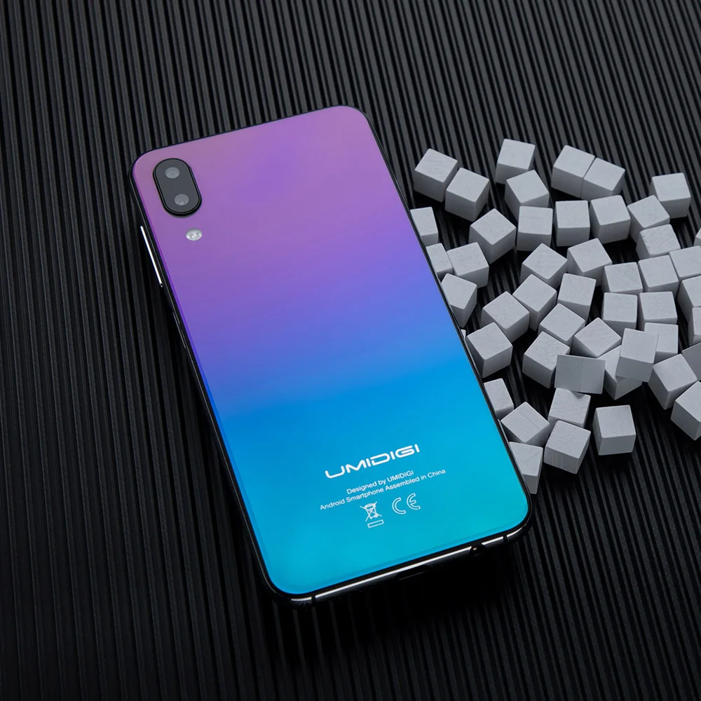Мобильный телефон UMIDIGI One Max 4 ГБ 128 ГБ 6,3 дюйма Helio P23 Восьмиядерный Android 8,1 16MP+ 12MP 4150 мАч NFC Face ID 4G смартфон