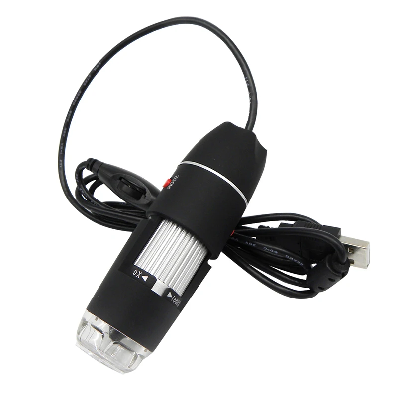 Мега Пиксели Цифровые микроскопы 1600X 8 светодиодный usb эндоскоп Камера