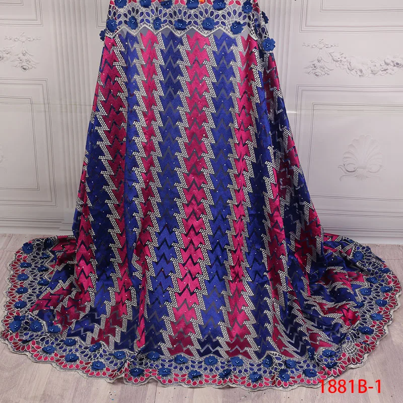 Новое прибытие Африканский сетка кружевной ткани для вечеринки в африканском