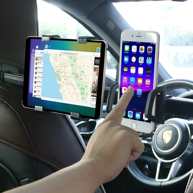 2 в 1 автомобильный держатель для планшета с поворотом на 360 градусов|Подставки