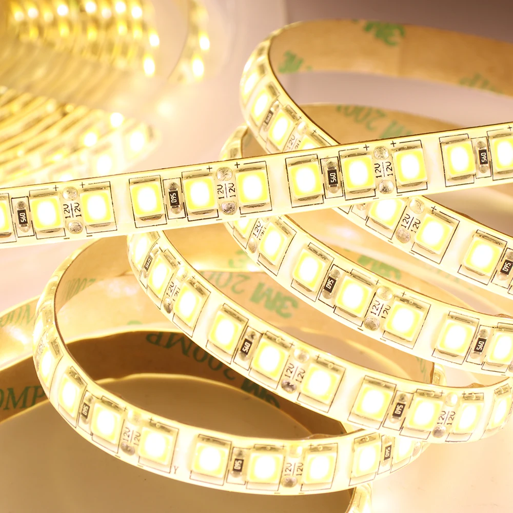 Светодиодная лента XUNATA SMD5054 5 м 12 В 600 светодиодный водонепроницаемая гибкая