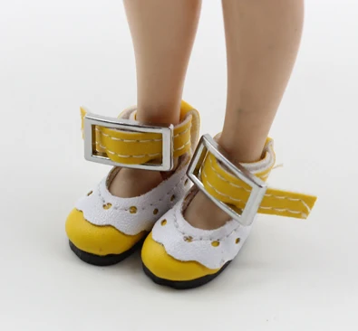 12 дюймовые кожаные кружевные туфли для кукол блайз (подходит Блит AZ licca Pullip doll) 2 8*1