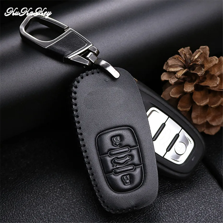 

Car Key Case Cover Protective Key Shell Skin For AUDI C5 C6 B7 B8 B9 80 S6 R8 A1 A3 A8L A4 A5 A6 A4L A6L Q3 Q5 Q7 TT Sline