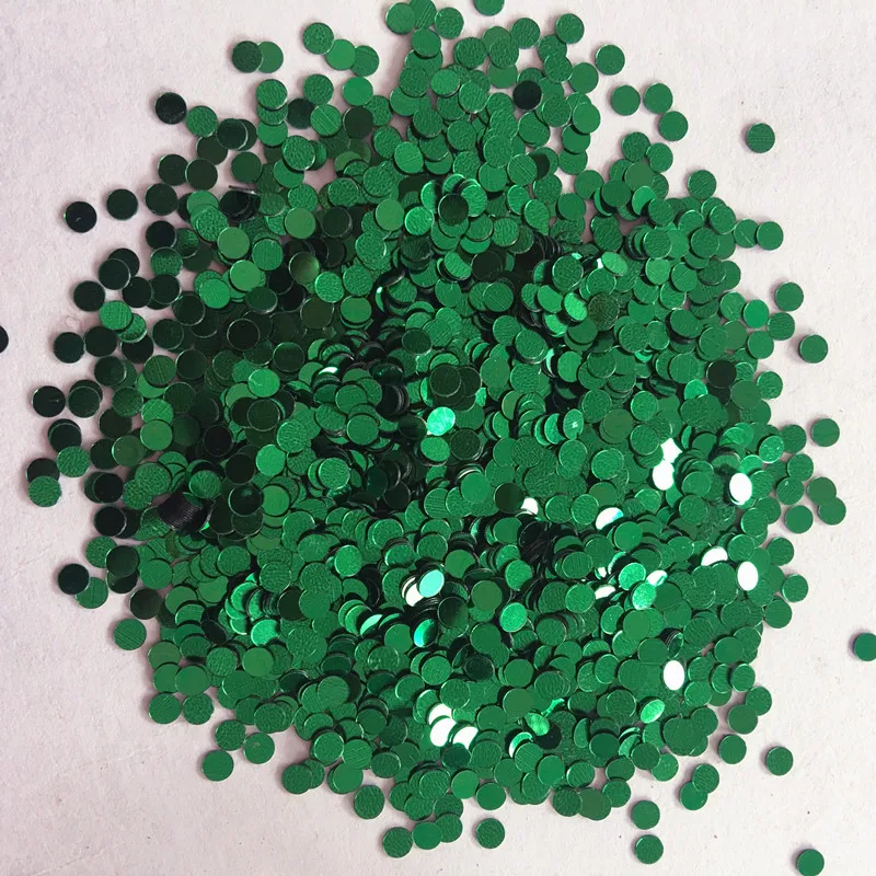 50 г 3 мм милые в горошек 5 видов цветов ПВХ рассыпчатые блестки с блестками