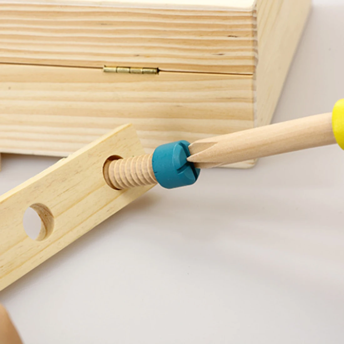 DIY портативный деревянный инструмент, игрушки для детей, инструменты для ремонта, ролевые игры, инженерный инструмент для обслуживания, игрушки для детей, рождественские подарки