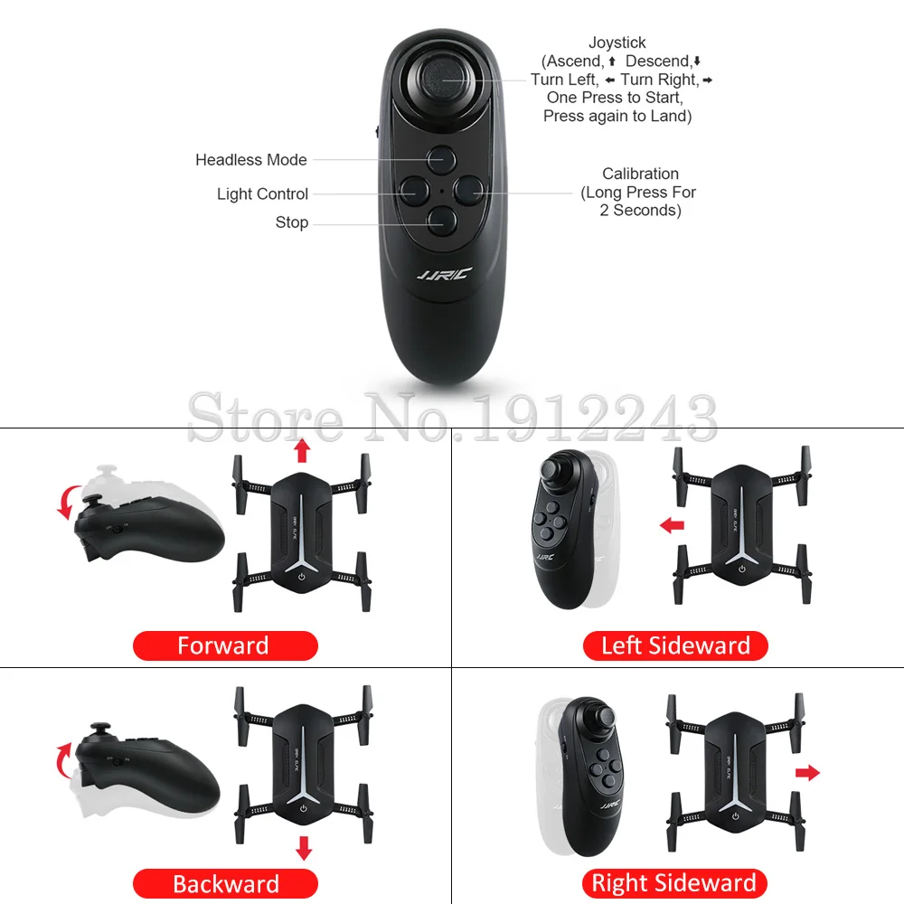 JJRC H37 мини складной Дрон с 720P HD WI-FI Камера селфи карманные беспилотники