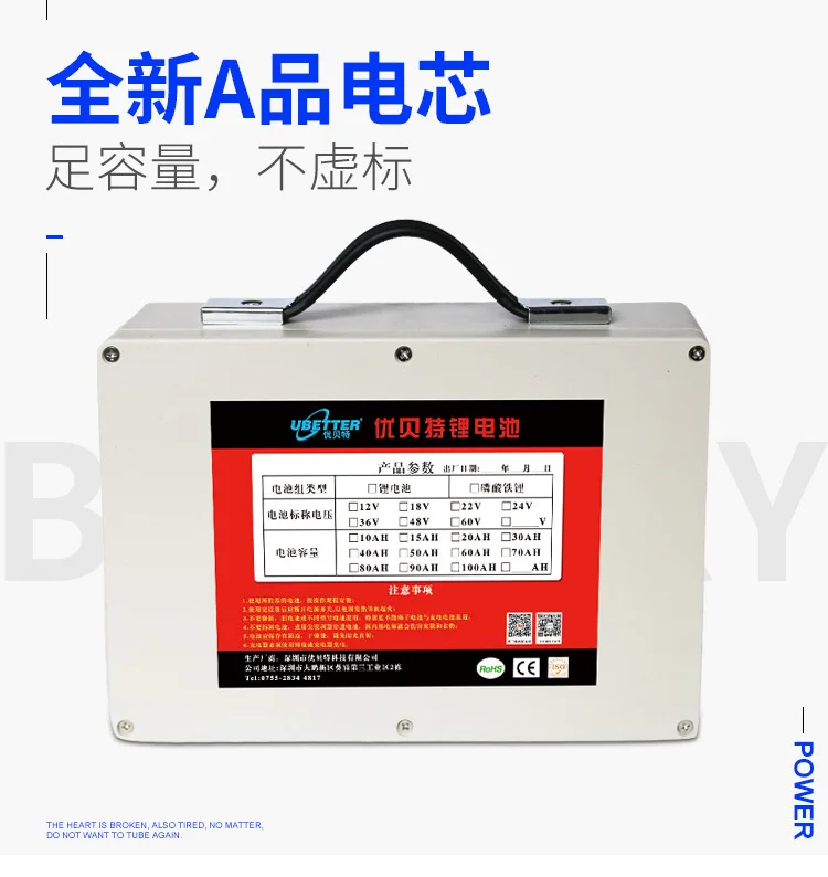

High quality 48V 10AH 12AH 15AH lithium ion li-ion li ion rechargeable Battery for inverter/boat/outdoor emergency power source