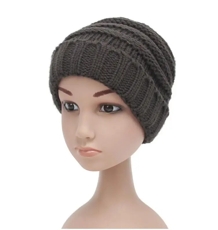 

2016 New Warm Winter Hats Caps For Children Hat Girl Warm Cap Baby Knitted Hat For Boy Parent-child Skullies Beanies Accessorie