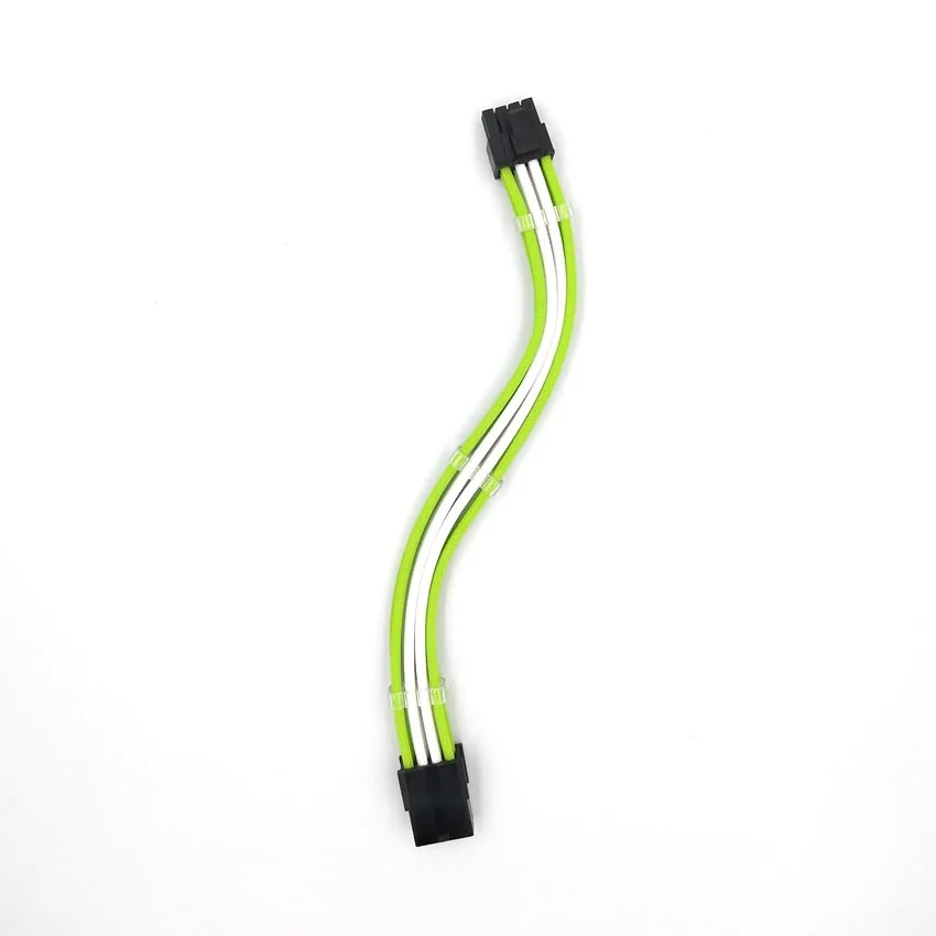 WinKool PCI E 8PIN 18AWG основной белый штекер гнездо удлинитель питания Встроенный кабель
