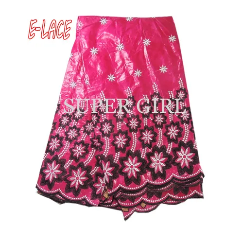 Африканский Базен Riche вышивка кружевной ткани Ткань Высокое качество Getzner для