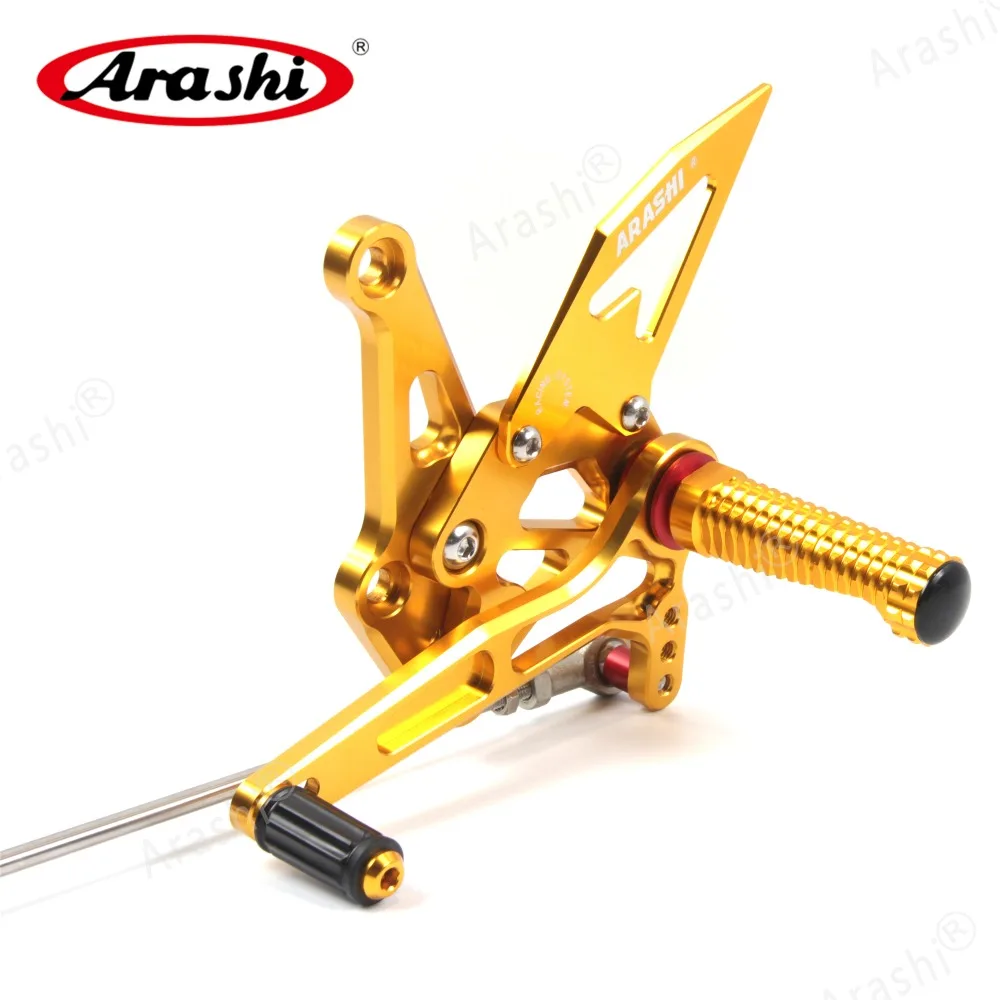 Arashi Z1000- CNC регулируемая подножка для KAWASAKI Z 1000 CNC Rearset подножки Z1000SX Ninja 1000
