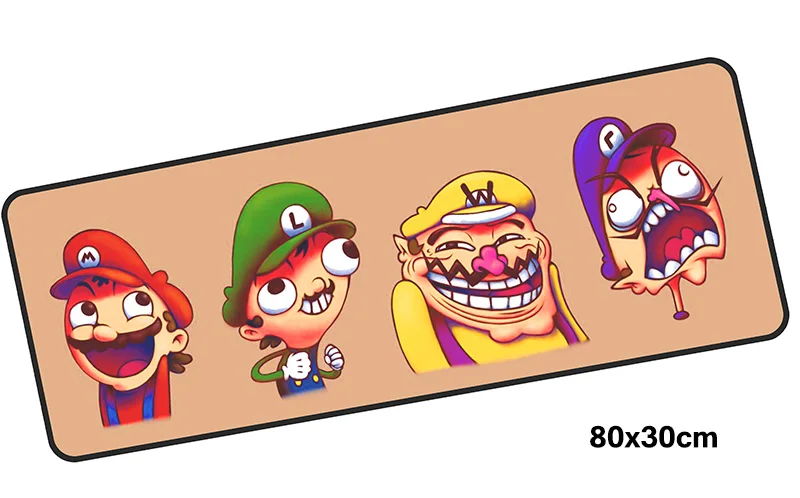 Гелевый коврик для мыши mario, аксессуары для геймеров 800x300 мм, коврик для мыши notbook, большой игровой коврик для мыши с рисунком, коврик для мыши, компьютерный Настольный коврик для мыши - Цвет: Size 800x300X2MM