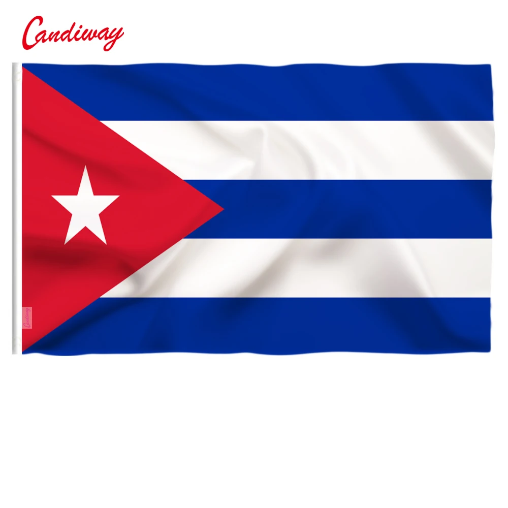 

3x5' FT Polyester cuba Flag Country Indoor Outdoor Banner Home decoration wall decor polyester banner 90X150cm NN106