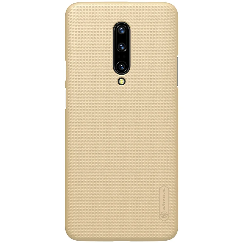 Gold Чехол Nillkin для OnePlus 7T 7 Pro 7 6T 6 5 T, суперматовый защитный чехол из поликарбоната для OnePlus 6 6T 7T 5T 7 Pro 5 3 3T Nilkin чехол - Color: Gold