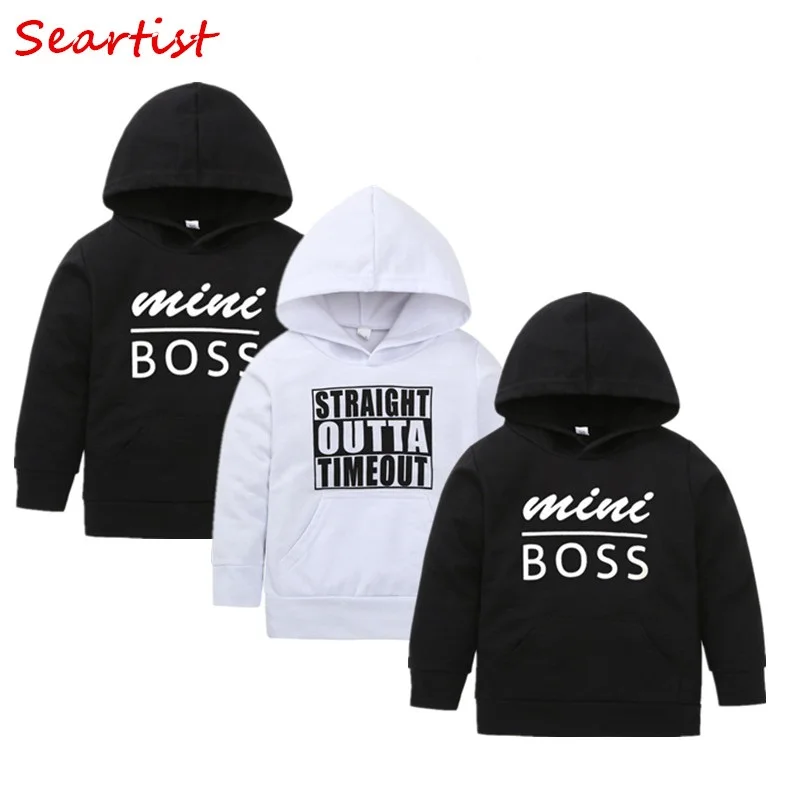 Seartist/толстовки с капюшоном для маленьких мальчиков толстовка Bebes детская одежда