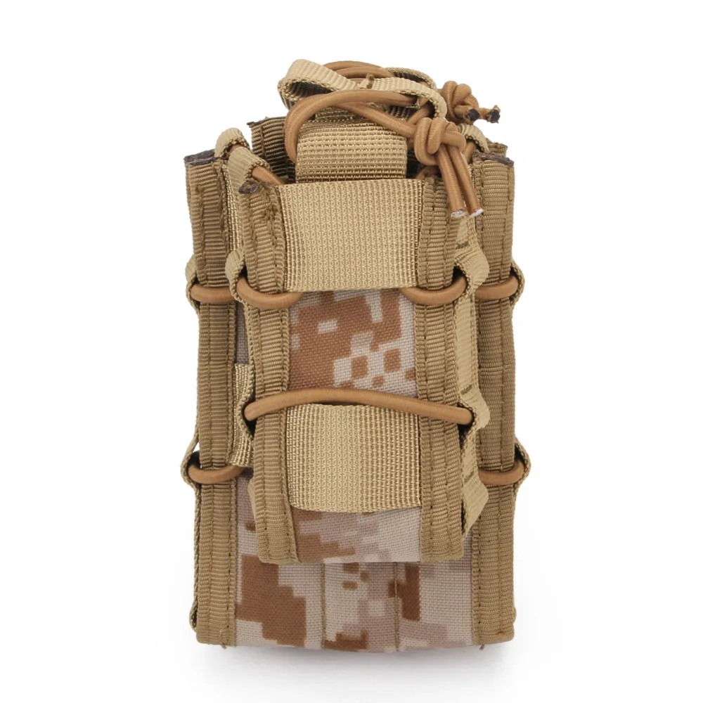 Molle система подсумок 5,56 9 мм двойные сумки 1000D нейлон страйкбол тактический Магнитный подсумок