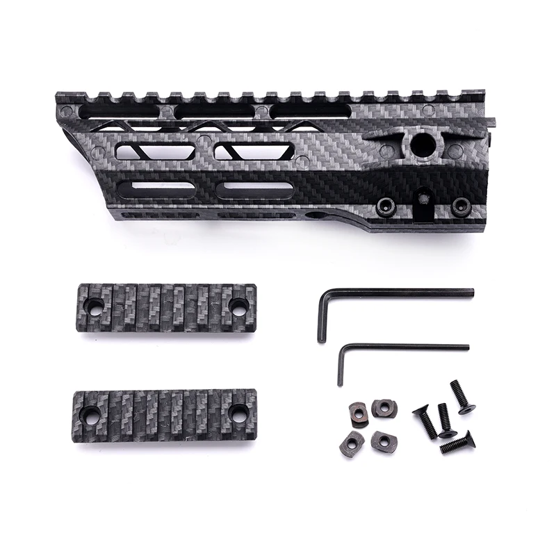 Охота Rife M-LOK Поплавок 1" 12" 1" полимер углеродное волокно Пикатинни ультра тонкий и светильник подходит AR15 M4