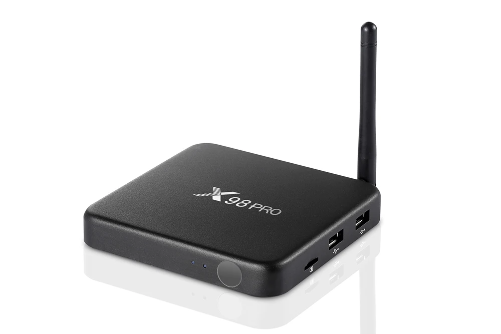 X98 PRO металлический корпус Amlogic S912 Octa Core Android ТВ Box7.1, 2 Гб оперативной памяти, 16 Гб встроенной памяти, 2,4G/Wi-Fi 5 ГГц HD2.0 4 K BT4.0 Media player Декодер каналов кабельного телевидения компьютерной приставки к телевизору