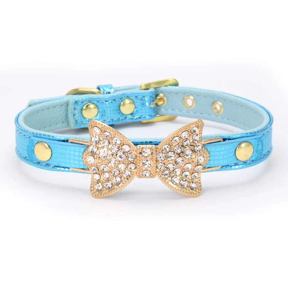 1 шт. кристалл кулон собака воротник щенок Cat Pet Пряжка Товары для собак приводит