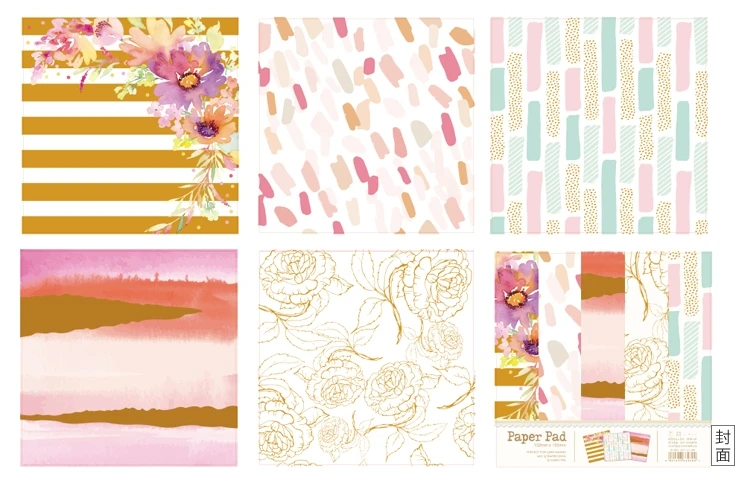 

KSCRAFT Lovely Series Material Paper Set for Scrapbooking DIY Projects/Photo Album/Card Making Crafts